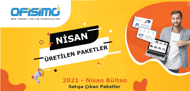 2021 Nisan Ayında Satışa Çıkan Web Paketleri.