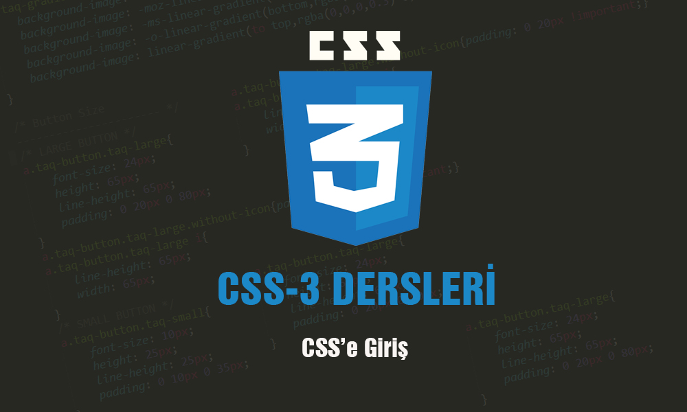 CSS3 Nedir.? Css3'e Giriş