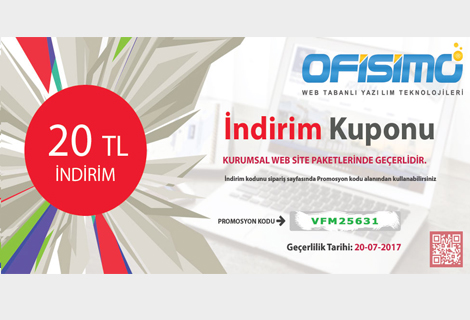 20 TL İNDİRİM KODU (KURUMSAL PAKETLERDE GEÇERLİDİR)