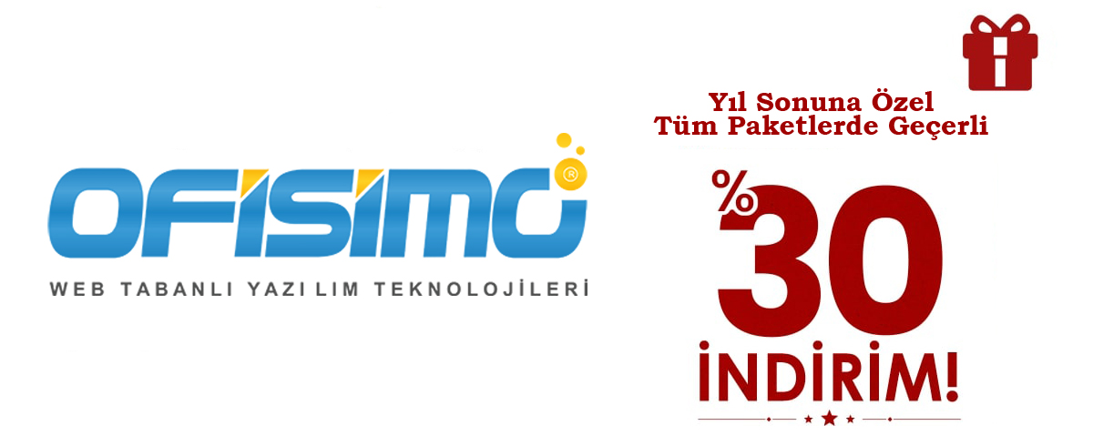 Yıl Sonu İndirimi! Tüm Paketlerde Geçerli %30 İndirim.