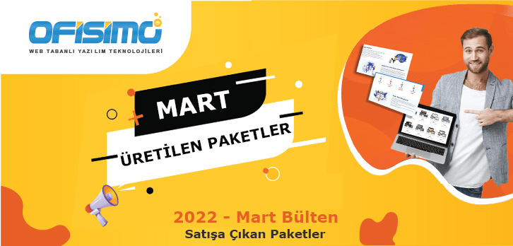 2022 Mart Ayında Satışa Çıkan Web Paketleri