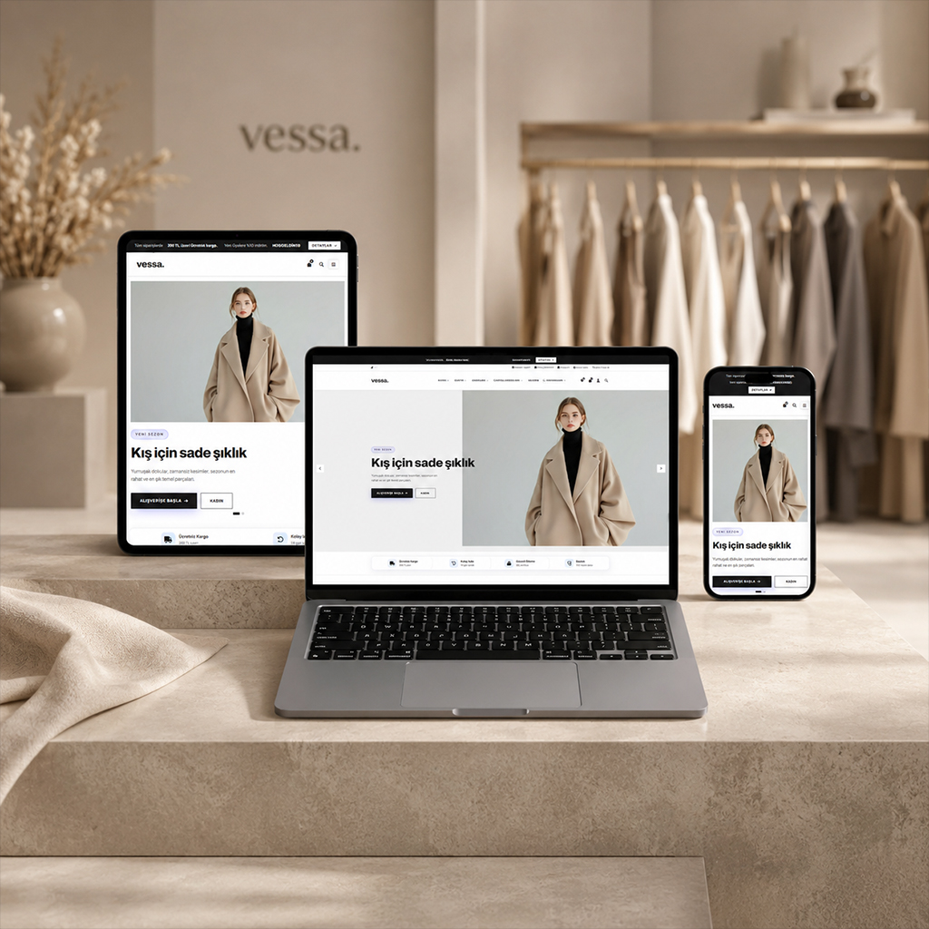 Premium Moda&Giyim Teması VESSA