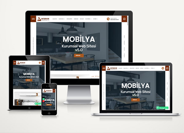 Mobilya / Ev Dekorasyon Web Pa