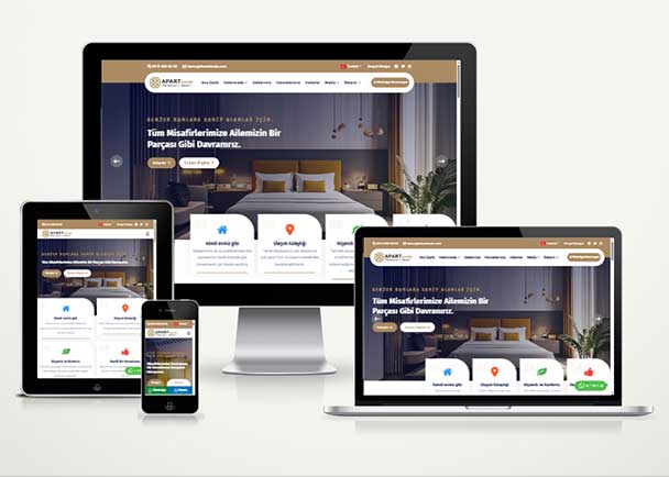 Apart Pansiyon Firma Web Site Paketi Moo