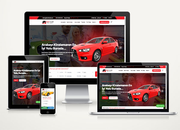 Rent A Car Web Sitesi Paketi İconcar v6