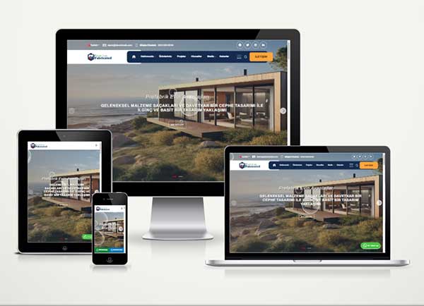 Yapı Prefabrik Firma Web Sitesi Fabrica