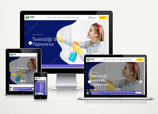 Halı Yıkama - Temizlik Web Sitesi Tepp