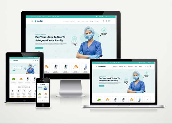 E-Ticaret Medikal Firma Web Paketi Medio