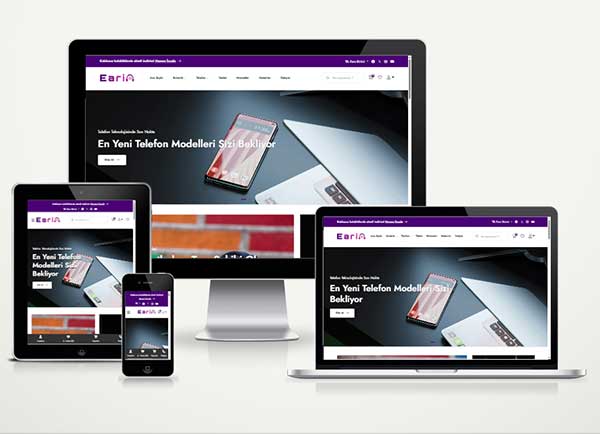 Telefon ve Bilgisayar E-Ticaret Web Pake