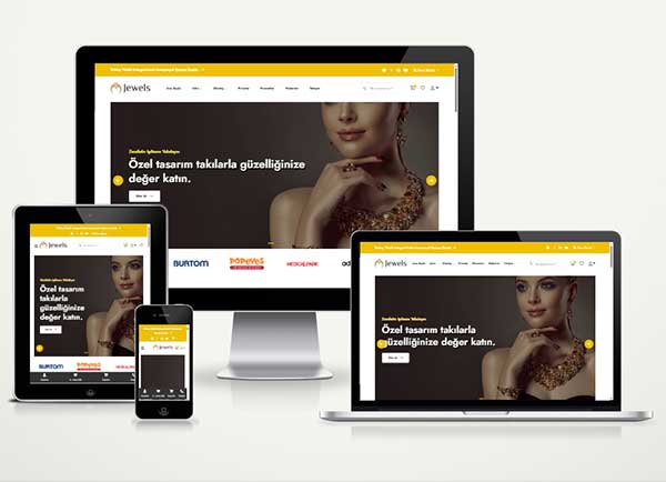 Takı Aksesuar Kuyumcu E-Ticaret Paketi 
