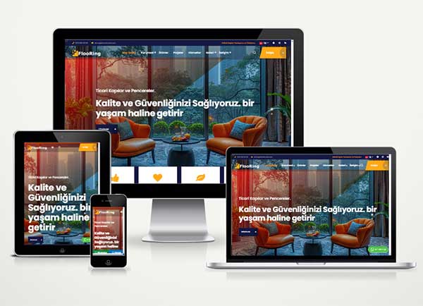 Kapı Pencere Firması Web Paketi Floori