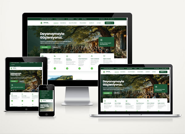 Köy Dernek Web Sitesi Paketi Yayla