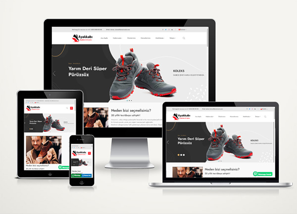 Ayakkabı / Çanta Firma Web Paketi Shoe