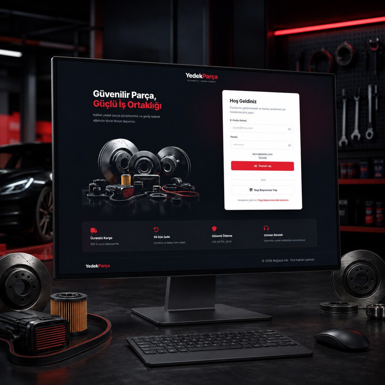 Otomotiv Yedek Parça | B2B Bayi Portal�