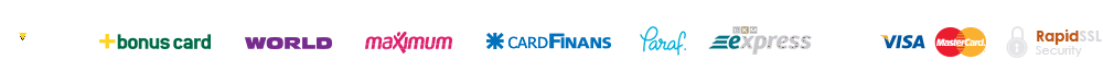 Anlaşmalı bankalar, Visa, MasterCard ve RapidSSL